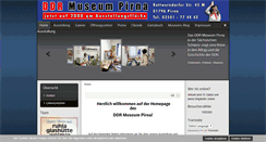 Desktop Screenshot of ddr-museum-pirna.de